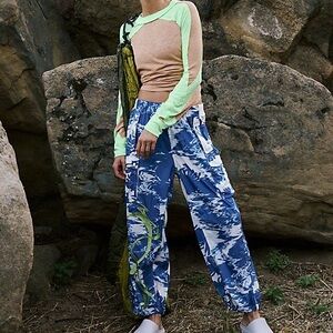 Free people NEW color burst hike pants